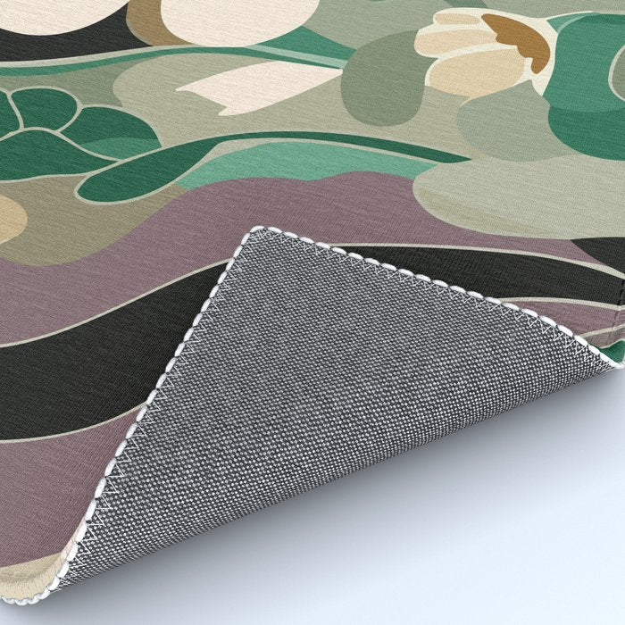 Seattle Flower Market Print Rug Gallery Image 4