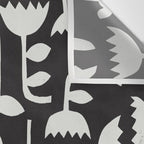 Linocut Tulip Pattern #4 Wall Tapestry Gallery Image 3