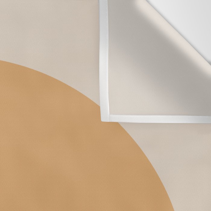 Minimal Retro Sunset Sunrise - Neutral Pink Wall Tapestry Gallery Image 3