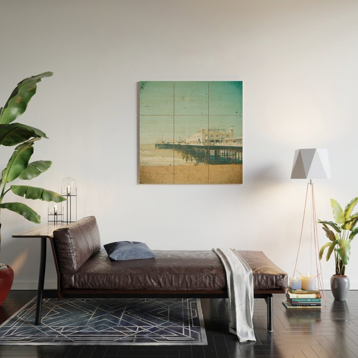 Brighton Pier Wood Wall Art Gallery Image 2