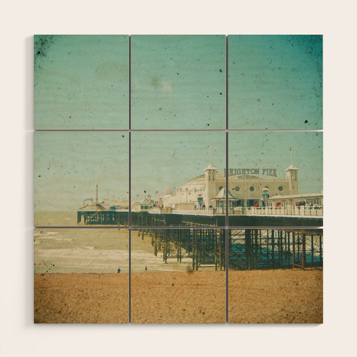 Brighton Pier Wood Wall Art Gallery Image 1
