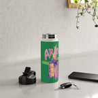 Aries Dessert in Kelly Green & Pink Water Bottle Gallery Image 4