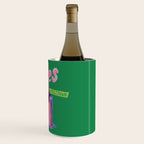 Aries Dessert in Kelly Green & Pink Wine Chiller Gallery Image 3