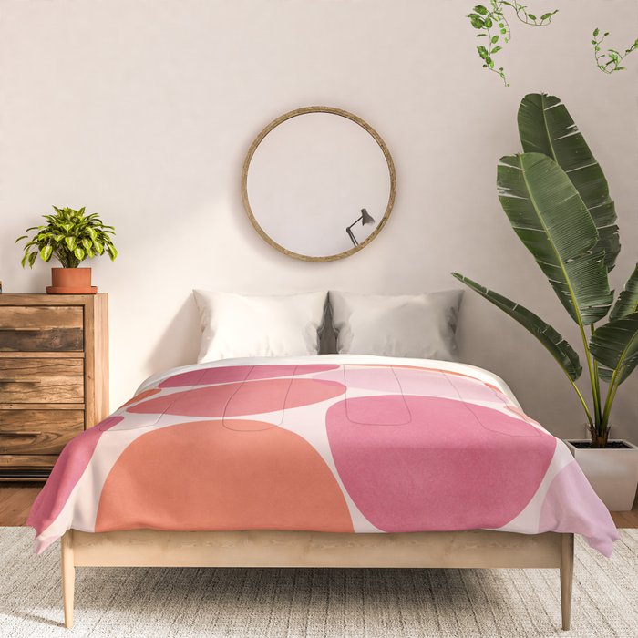 Playful Red and Pink Dots Comforter Gallery Image 3