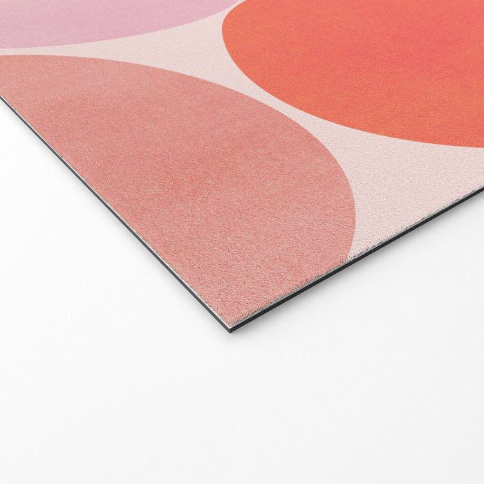 Playful Red and Pink Dots Welcome Mat Gallery Image 2