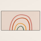 Warm Rainbow Desk Mat Gallery Image 3
