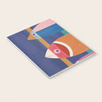 Colorful Abstract Fish Notebook Gallery Image 3