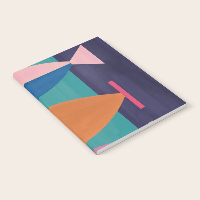 Colorful Abstract Fish Notebook Gallery Image 2