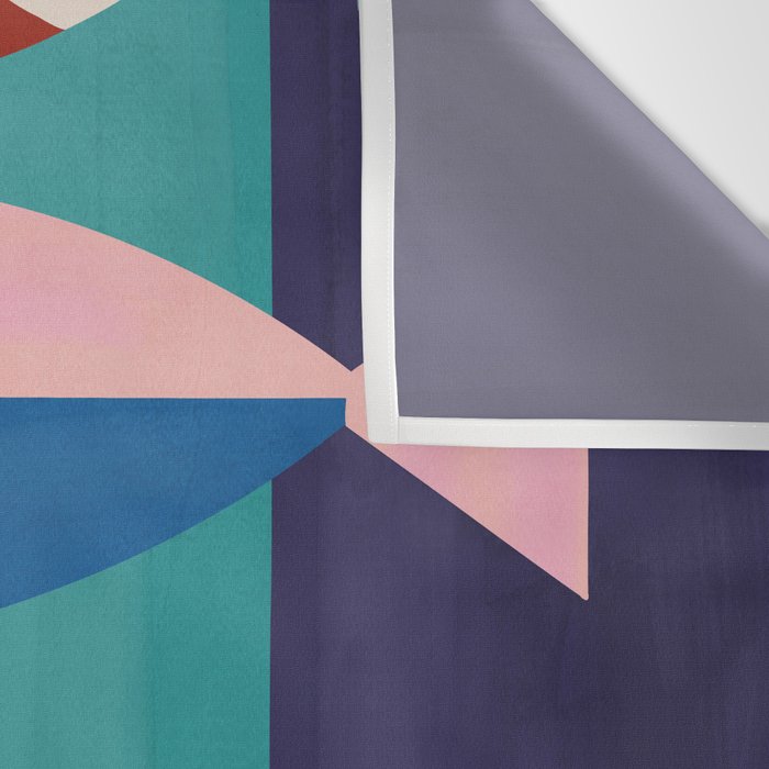 Colorful Abstract Fish Wall Tapestry Gallery Image 3