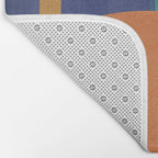 Colorful Abstract Fish Bath Mat Gallery Image 2