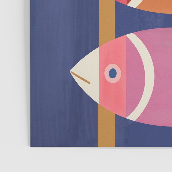 Colorful Abstract Fish Poster Gallery Image 3
