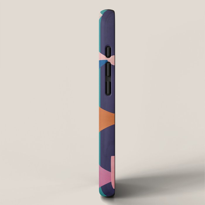 Colorful Abstract Fish iPhone Case Gallery Image 2