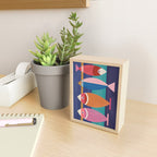 Colorful Abstract Fish Mini Art Print Gallery Image 2