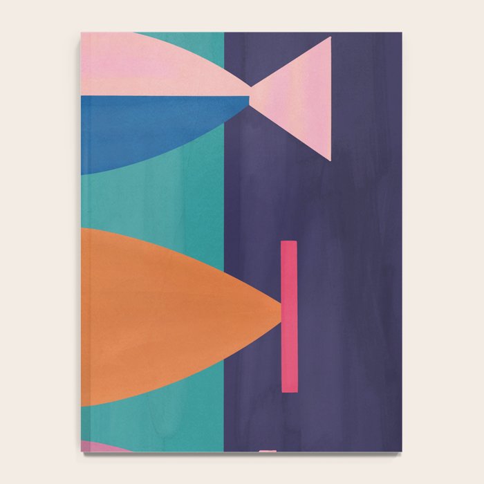 Colorful Abstract Fish Notebook Gallery Image 4