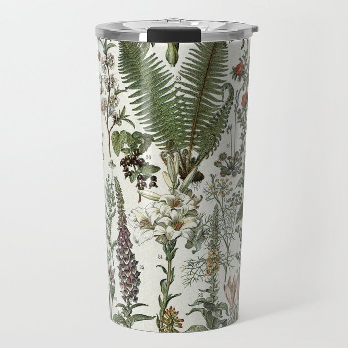 Medicinal PlantsVintage  Illustration Travel Mug Gallery Image 1