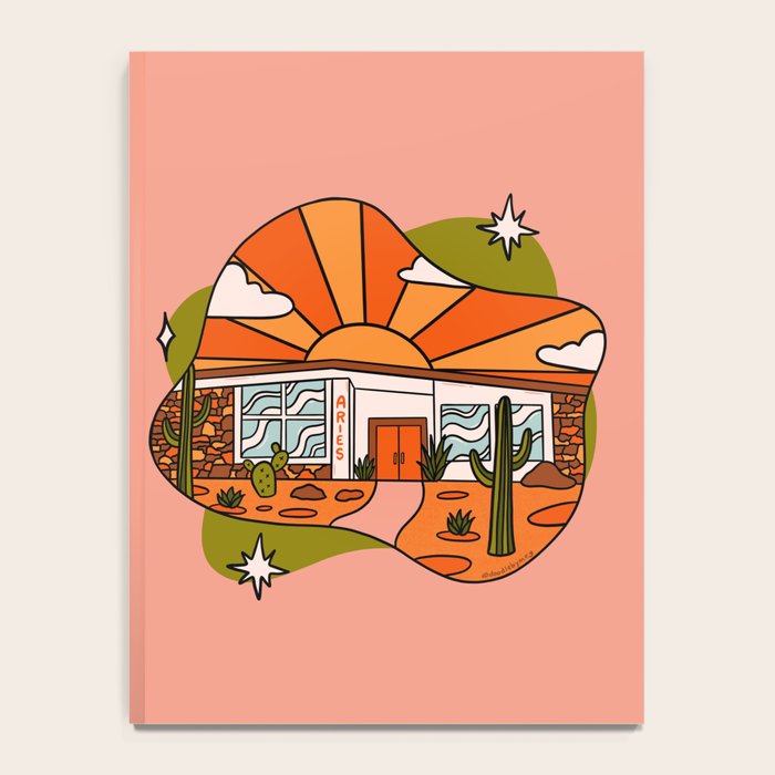 Aries Mid Century House Notebook Gallery Image 4
