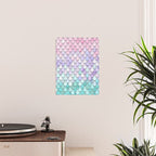 Mermaid Pastel Pink Purple Aqua Teal Poster Gallery Image 2