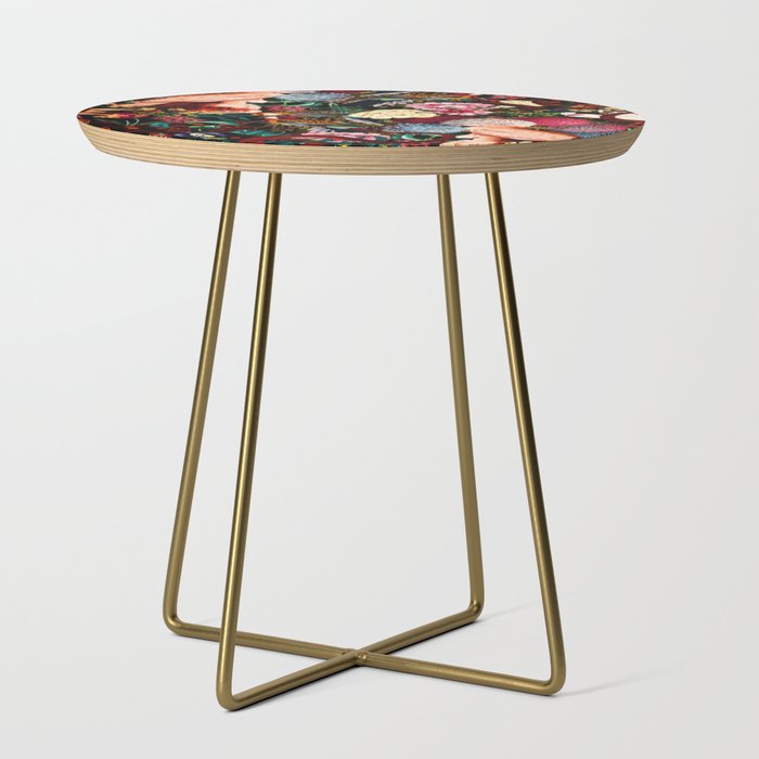 Floral and Animals pattern II Side Table Gallery Image 1