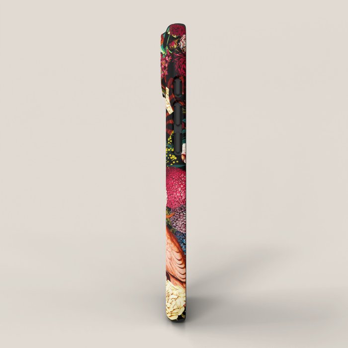 Floral and Animals pattern II iPhone Case Gallery Image 2