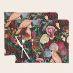 Floral and Animals pattern II Placemat Gallery Image 1