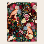 Floral and Animals pattern II Poster Gallery Image 4