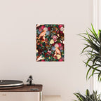 Floral and Animals pattern II Poster Gallery Image 2