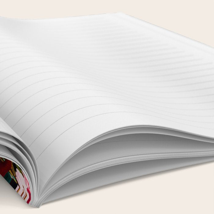 Floral and Animals pattern II Notebook Gallery Image 2
