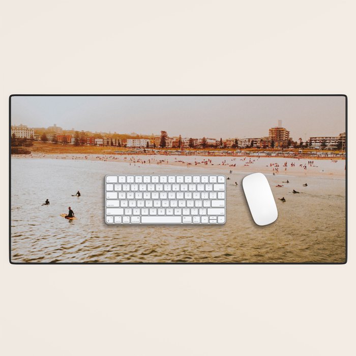 golden summer ii Desk Mat Gallery Image 1