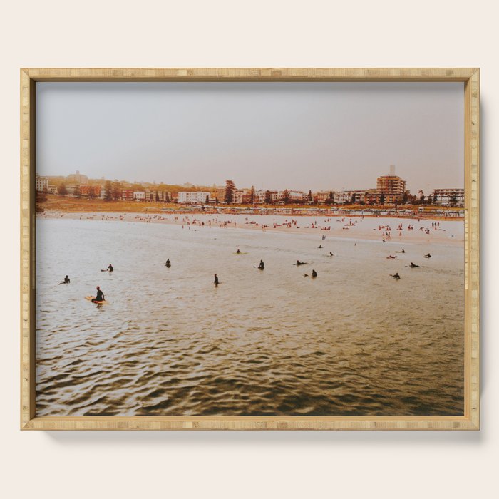 golden summer ii Serving Tray Gallery Image 1
