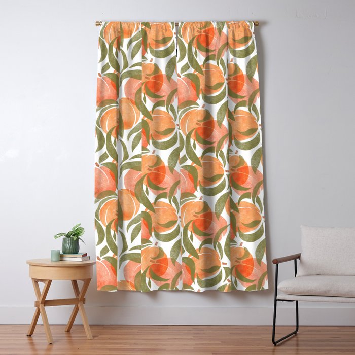 Peaches Window Curtain Gallery Image 5