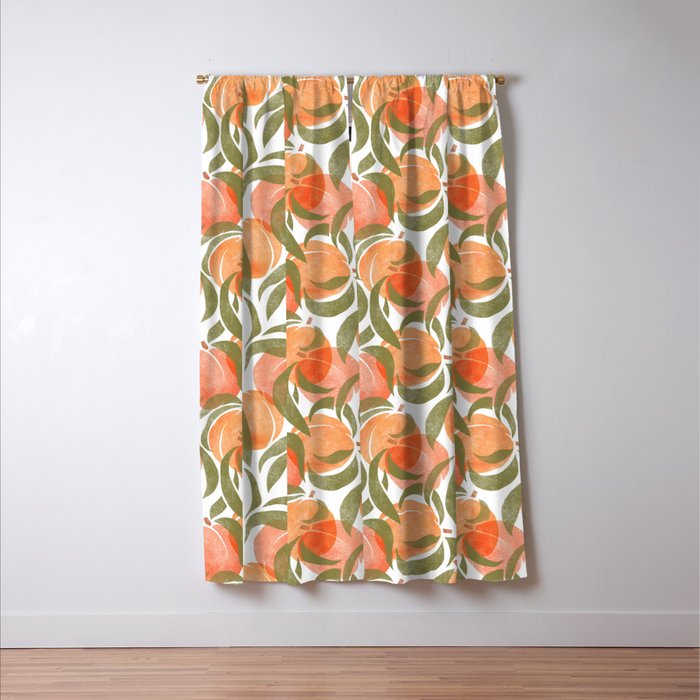 Peaches Window Curtain Gallery Image 3