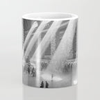 New York Grand Central Train Station Terminal Black and White Photography Print Coffee Mug Gallery Image 4