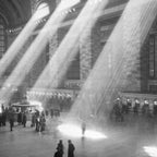 New York Grand Central Train Station Terminal Black and White Photography Print Coffee Mug Gallery Image 2