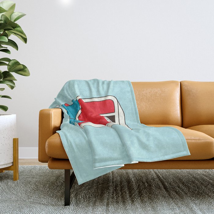 The art of Truth Telling Throw Blanket Gallery Image 1