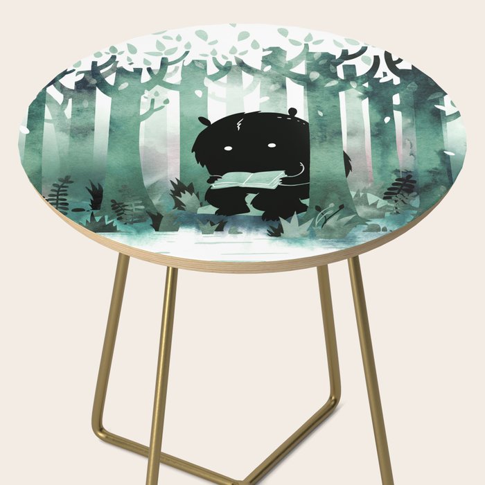 A Quiet Spot (in green) Side Table Gallery Image 2