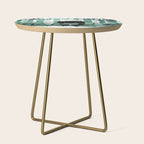 A Quiet Spot (in green) Side Table Gallery Image 1