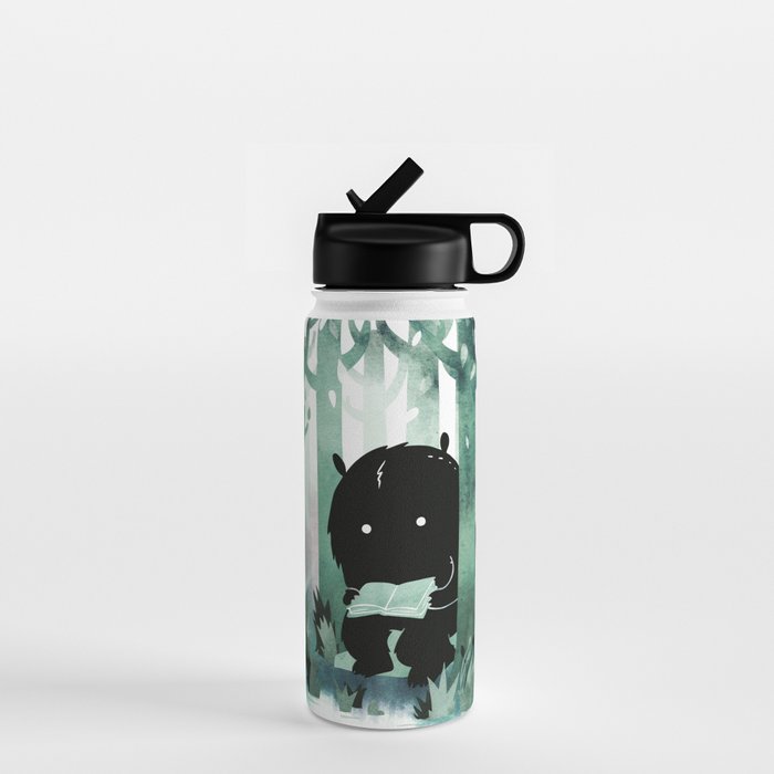 A Quiet Spot (in green) Water Bottle Gallery Image 1