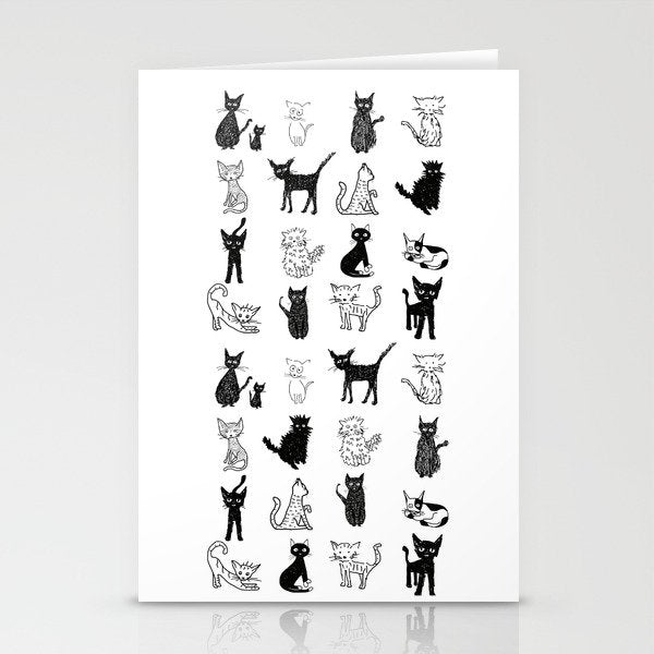 Cats Stationery Card Gallery Image 2