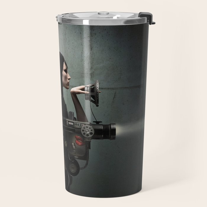 Madame Cinematic - Movie Projection Travel Mug Gallery Image 2