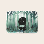 A Quiet Spot (in green) Bath Mat Gallery Image 1