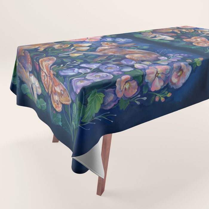 Spring Flower Garden Tablecloth Gallery Image 1