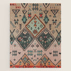 Moroccan Berber Traditional Rug Design Jigsaw Puzzle Gallery Image 1