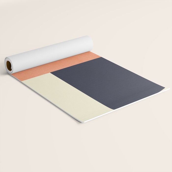 mid century geometric Yoga Mat Gallery Image 2