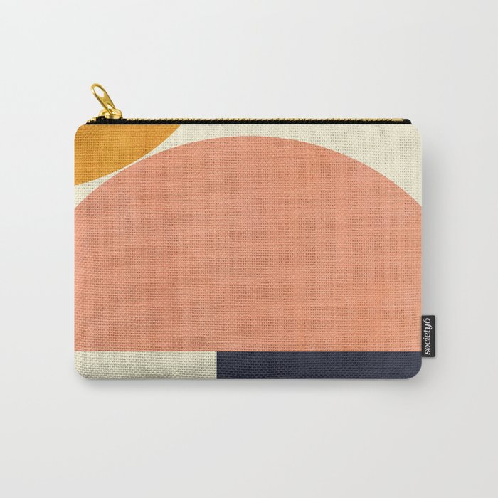 mid century geometric Carry All Pouch Gallery Image 1