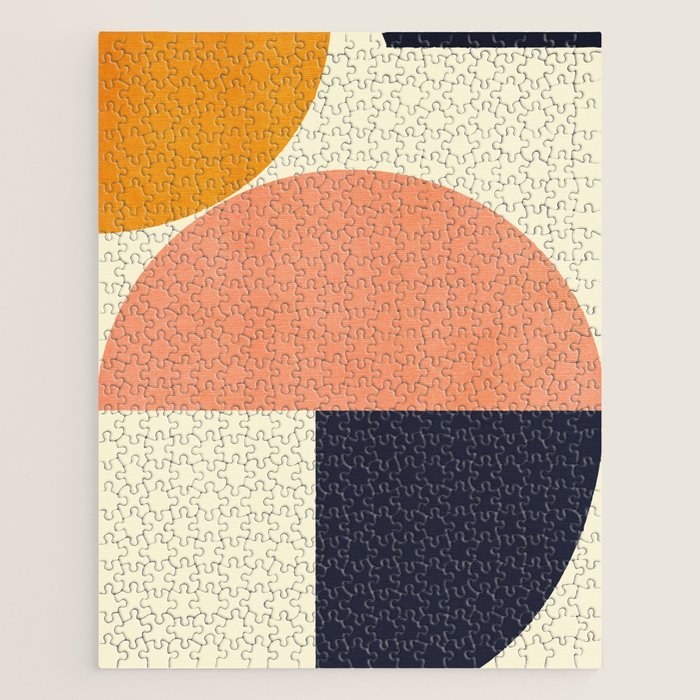 mid century geometric Jigsaw Puzzle Gallery Image 1