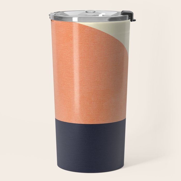 mid century geometric Travel Mug Gallery Image 2