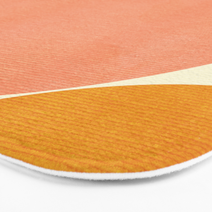 mid century geometric Bath Mat Gallery Image 3
