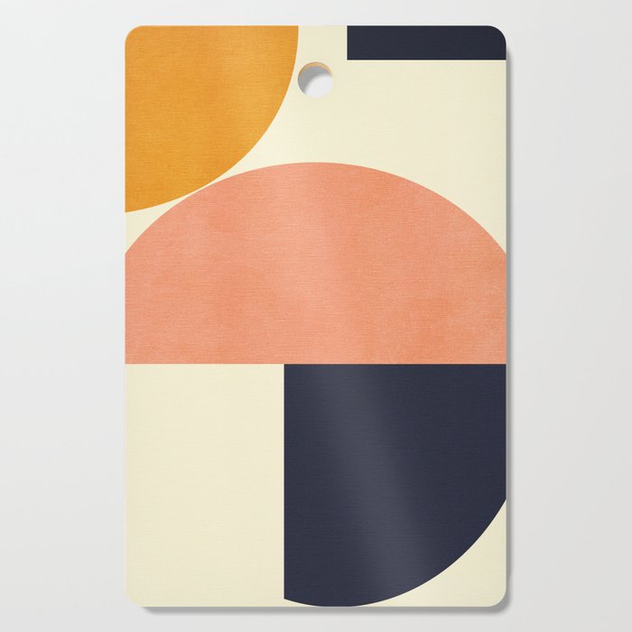 mid century geometric Cutting Board Gallery Image 1