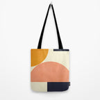 mid century geometric Tote Bag Gallery Image 2