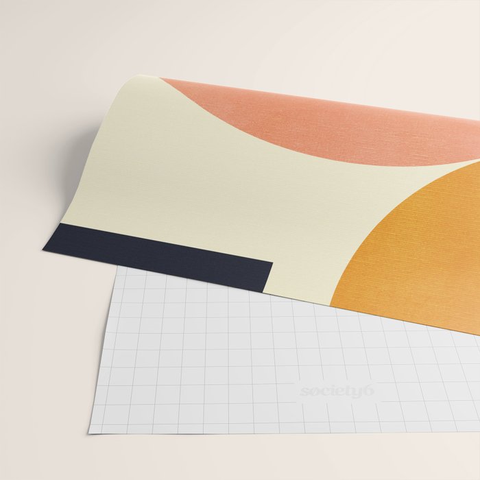 mid century geometric Wrapping Paper Gallery Image 2
